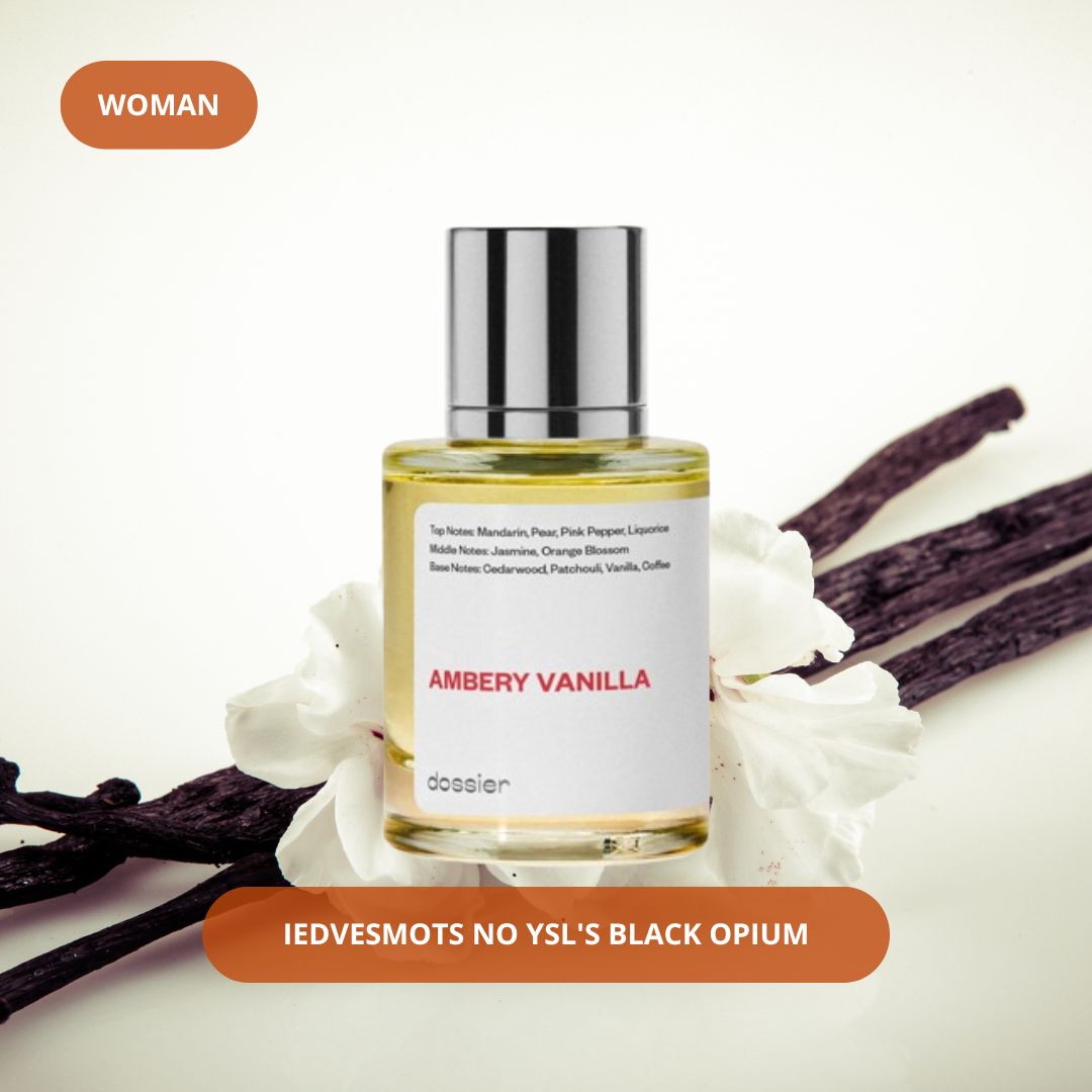 Ambery Vanilla Dossier Eau de Parfum. Size: 50ml