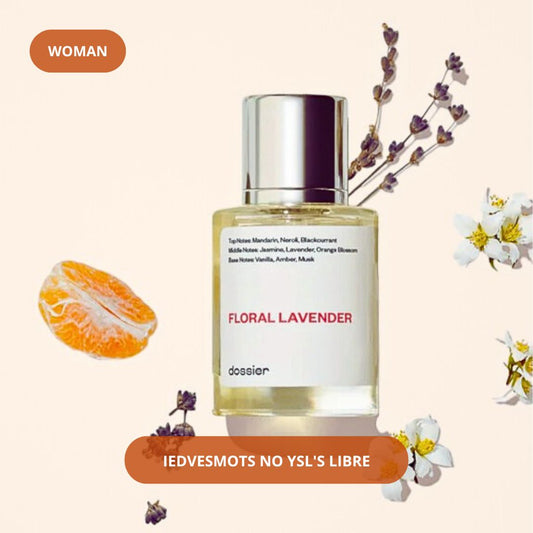 Floral Lavender Dossier Eau de Parfum. Size: 50ml