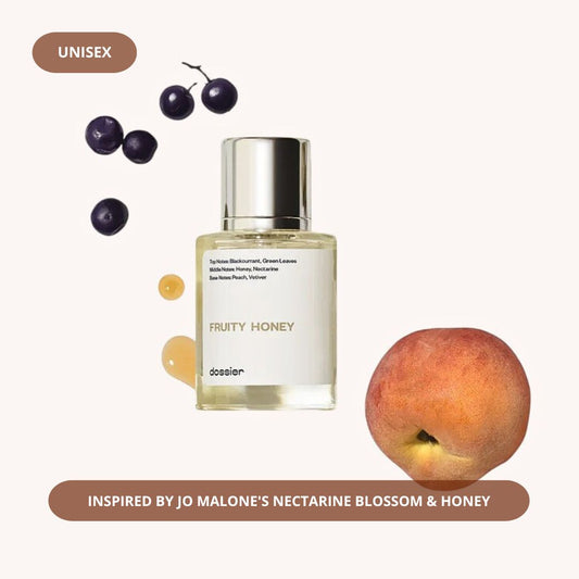 Fruity Honey Dossier Eau de Parfum. Size: 50ml