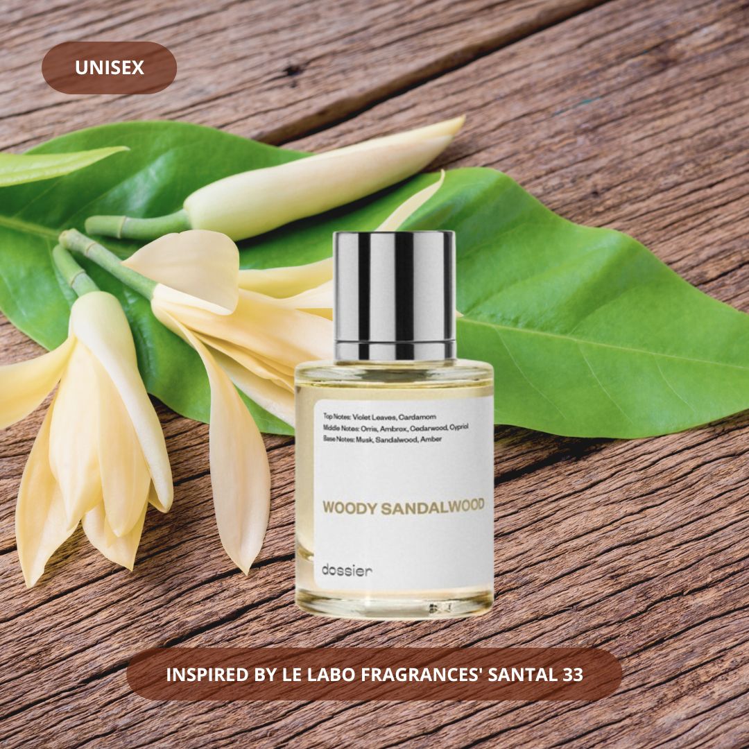 Woody Sandalwood Dossier smaržas. Tilpums: 50 ml