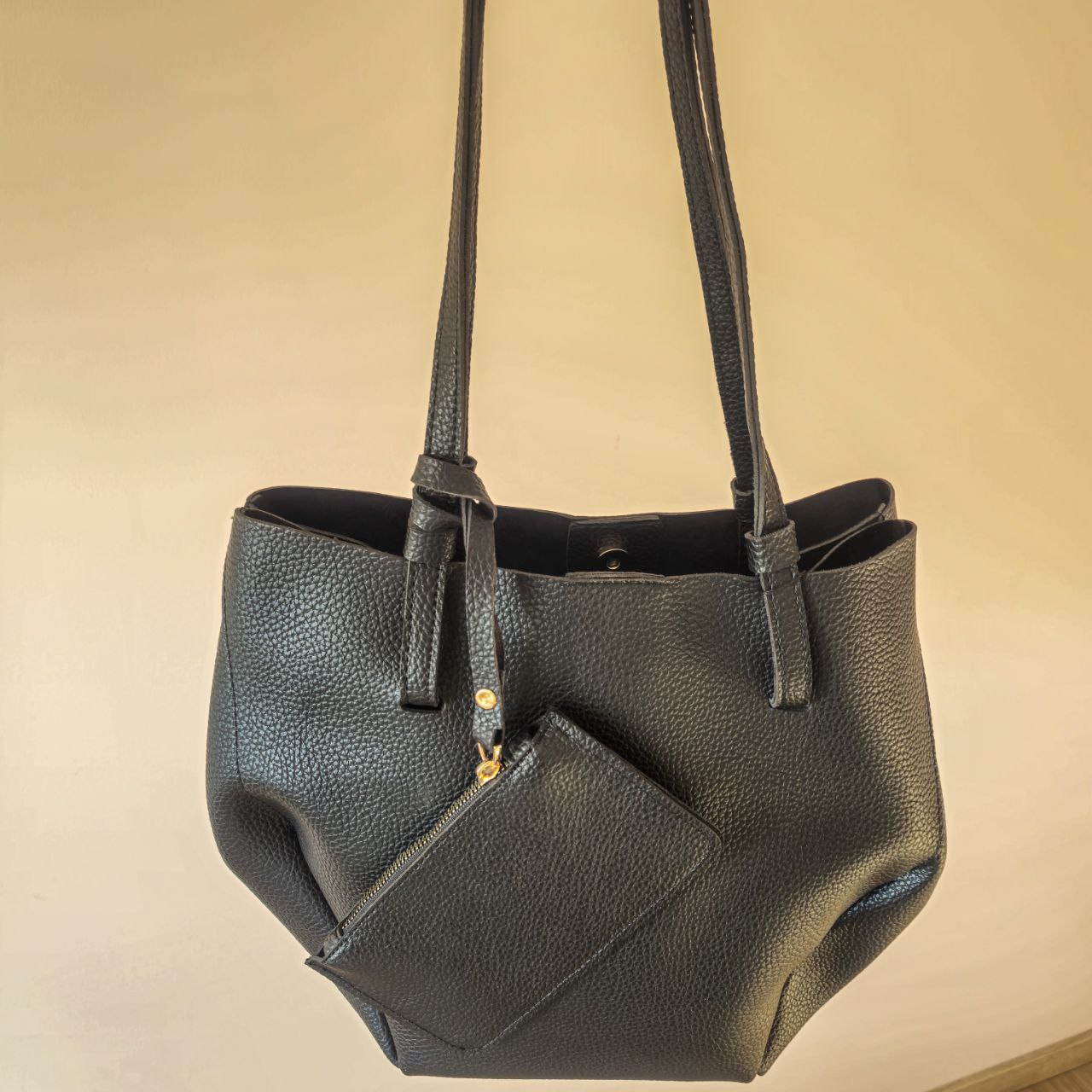 Women's medium size bag with wallet