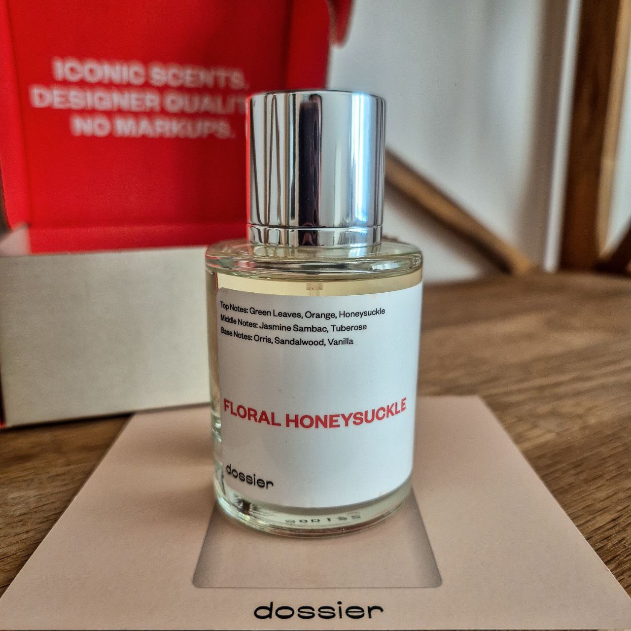 Floral Honeysuckle Dossier Eau de Parfum. Size: 50ml