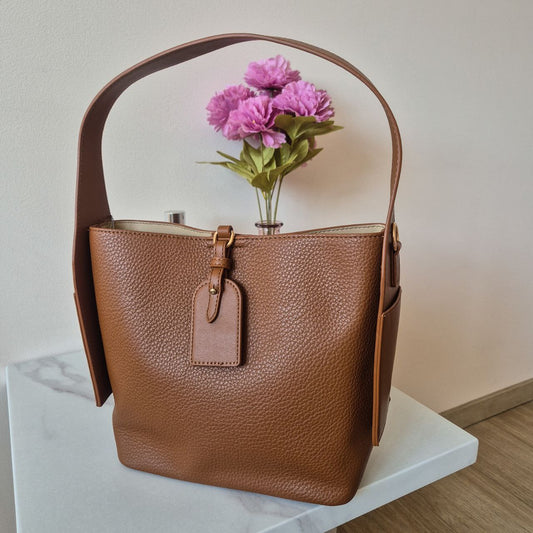 Women's bronze handbag