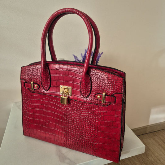 Women's classic red bag