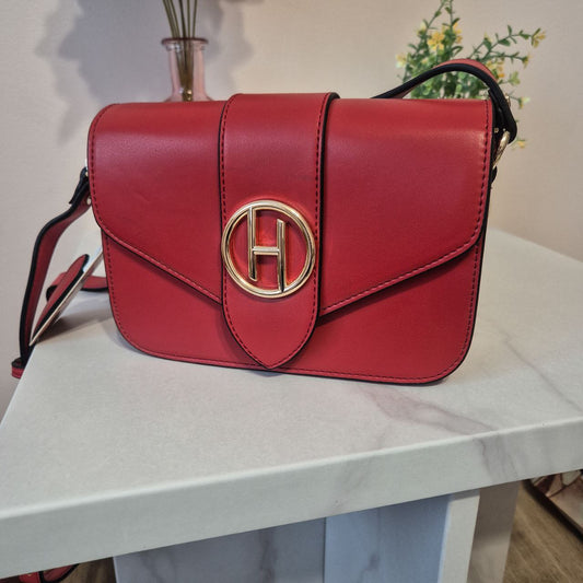 Women's crossbody red bag