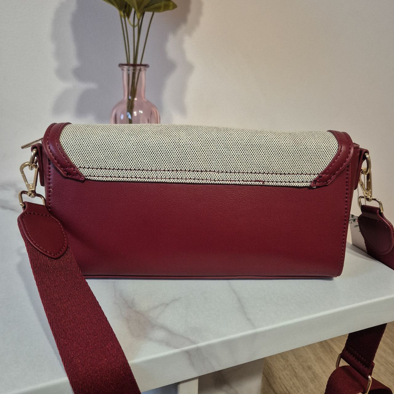 Women's two color classic bag